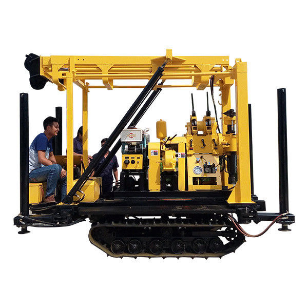 130m 180m 200m Profundidade tipo Crawler Rig de perfuração de poços de água 2200KW Motor a diesel