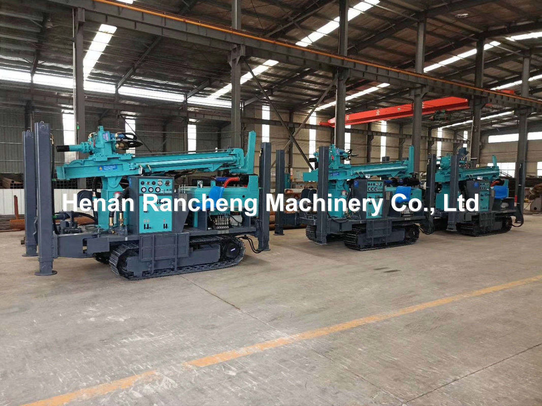 300m de profundidade de perfuração de poço de água tipo Crawler Máquina de perfuração 85KW Motor Yuchai
