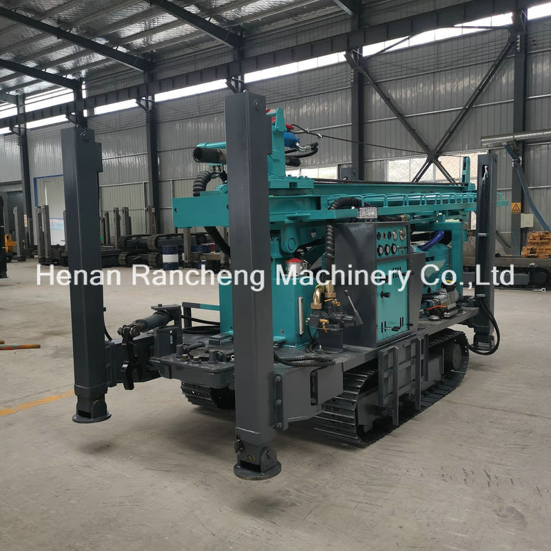 Máquina perfuratriz de poços de água sobre esteiras RCF450C para perfuração de poços profundos de 450m para mineração, confiável e eficiente