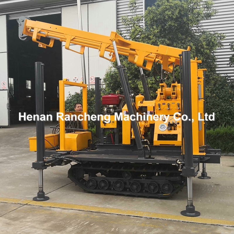 130m 180m 200m Profundidade tipo Crawler Rig de perfuração de poços de água 2200KW Motor a diesel