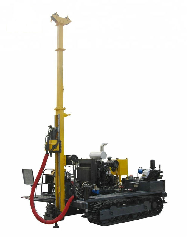 BQ NQ HQ Perfuração Máquina de perfuração de núcleo Dia Subterrâneo 100HP Motor a diesel 400m Profundidade