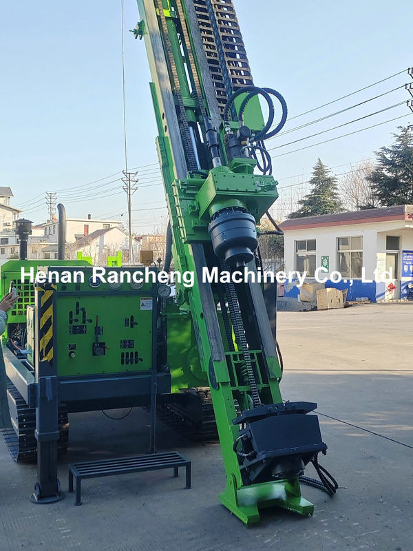 1200m de profundidade Rig de perfuração de núcleo hidráulico completo com motor Yuchai 6 cilindros 92KW