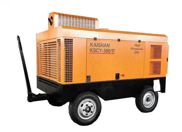 Compressor de perfuração de ar Cummins 6CTA8.3 - C260 Pressão de trabalho de 17 bar