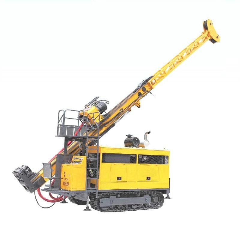 Máquina de perfuração de núcleo montada em cravador 240HP Motor diesel 1000m - 2000m Profundidade