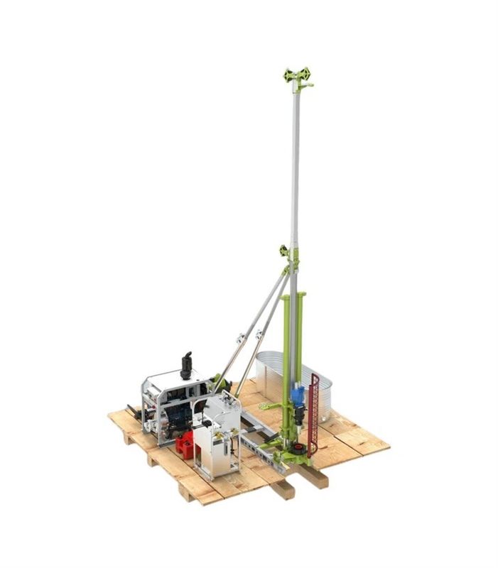 100m / 200m / 300m Profundidade do núcleo de perfuração Rig 33KW Equipamento portátil de perfuração do núcleo