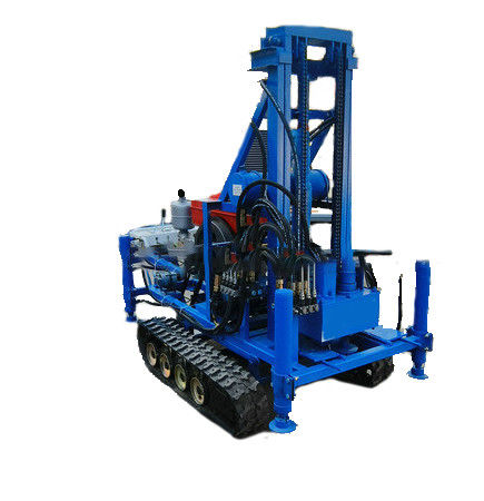 22HP / 16.2KW Rig de perfuração portátil para poço de água 150m Profundidade 50mm Diâmetro de perfuração