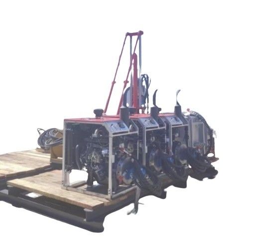 480m Rig de perfuração de núcleo hidráulico Furação de núcleo portátil com cabeça de rotação superior e velocidade máxima de rotação