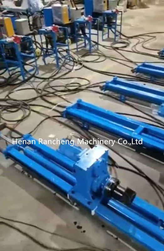 40-60m Divisão do tipo de Anchor Hidráulico de perfuração Rig com motor elétrico de potência 7.5KW