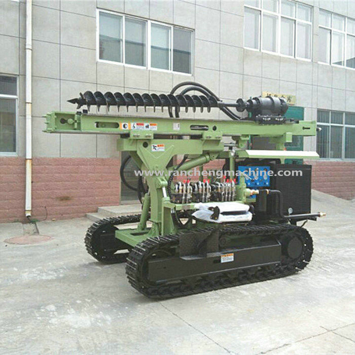 RC130Y Micro Pile Rig Excepcional 400mm Diâmetro de furo Ideal para versátil Poço de Água Auger pilha e DTH Perfuração