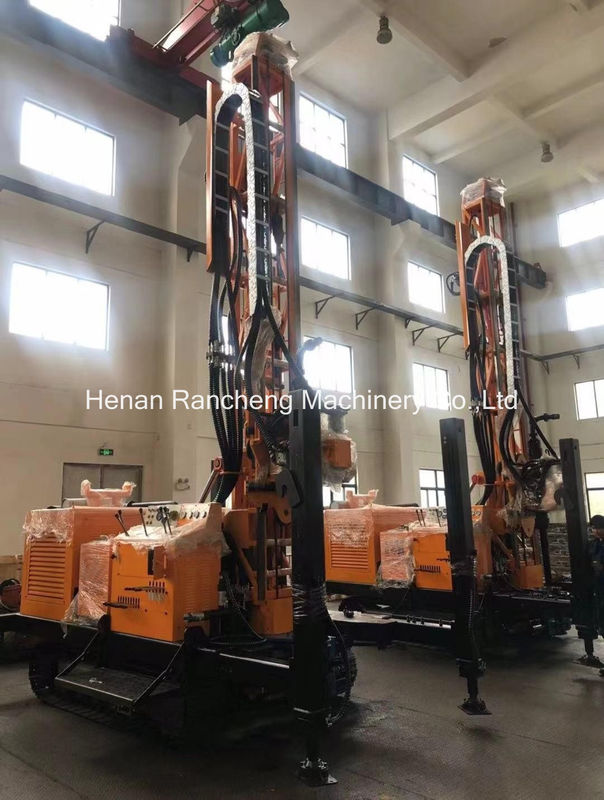 Máquina de perfuração RC de circulação reversa Máquina de exploração de profundidade de 300 m Máquina de perfuração de núcleo hidráulico