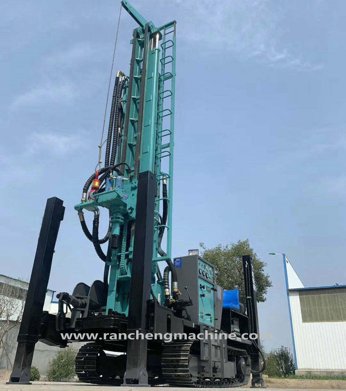 Máquina de perfuração de rocha de profundidade de 280 m.