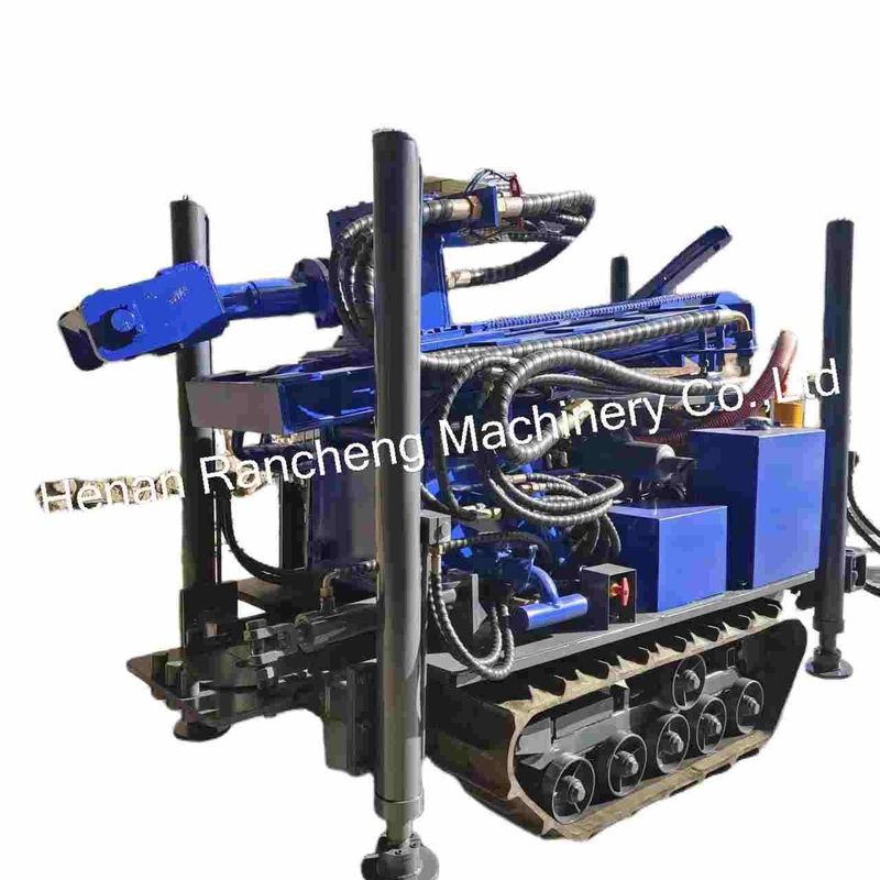 Máquina de perfuração de poços de água de pequeno porte de 180 m de alto desempenho com motor YuChai de 77,3 kW