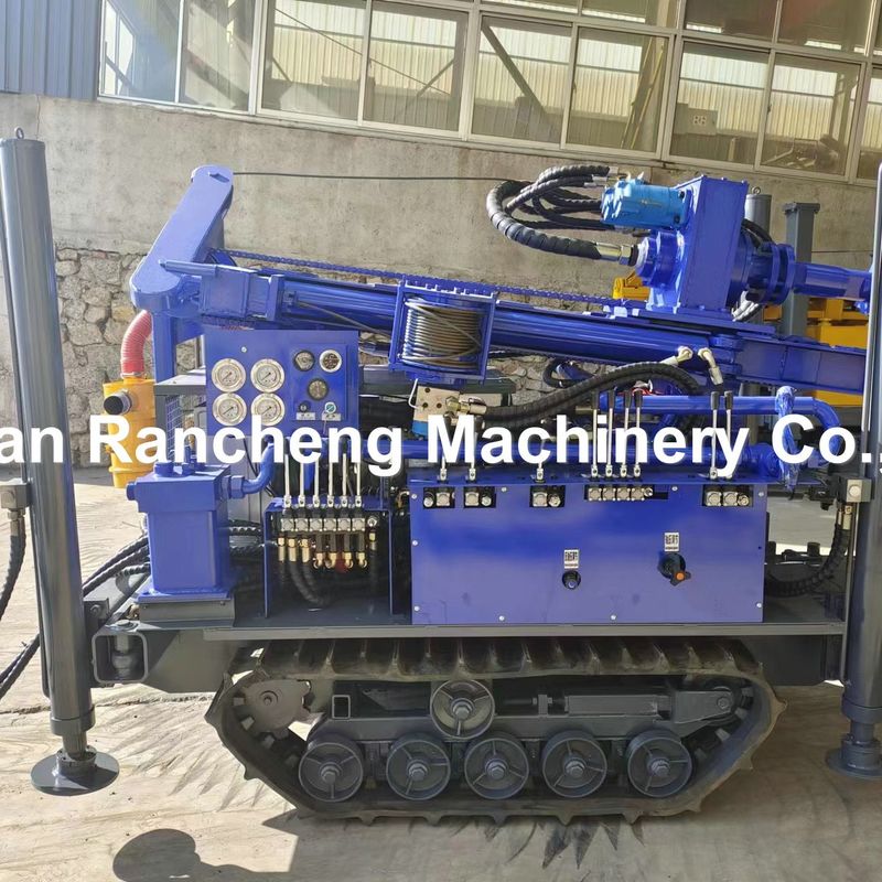 Profundidade 180m Máquina de perfuração de mini crawler com motor diesel de 77,3 kW