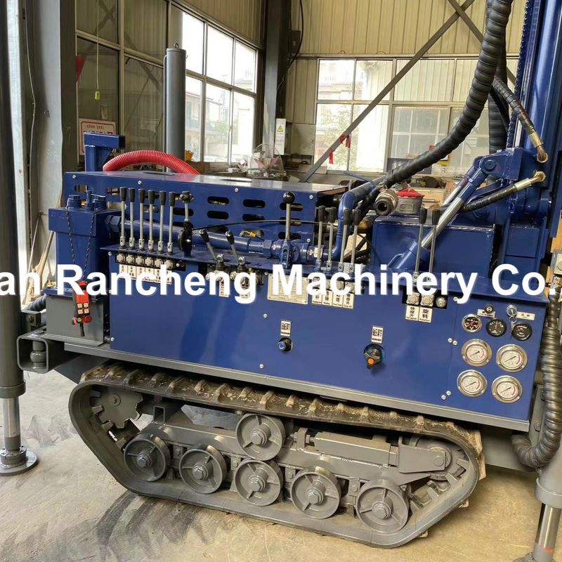 Profundidade 180m Máquina de perfuração de mini crawler com motor diesel de 77,3 kW