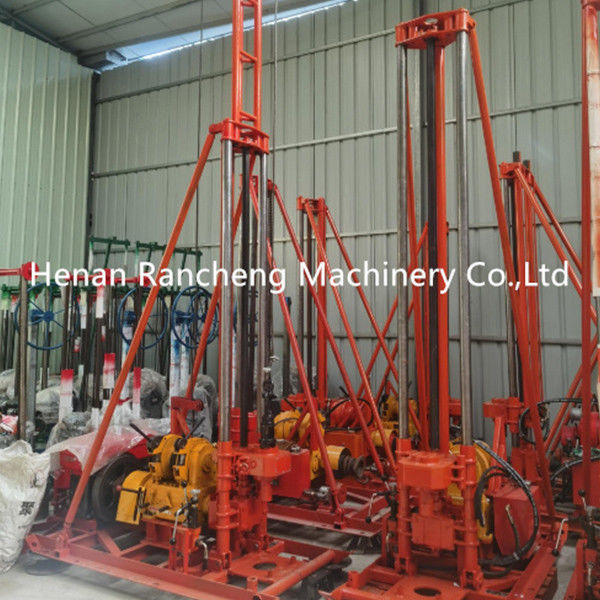 100-150m Profundidade 75mm-130mm Diâmetro Core Rig Com 10.6KW 15HP Changchai