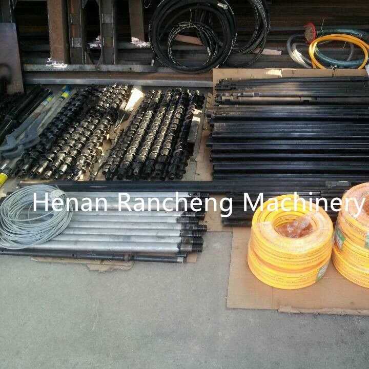100-150m Profundidade 75mm-130mm Diâmetro Core Rig Com 10.6KW 15HP Changchai
