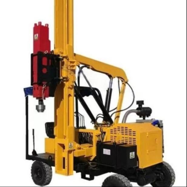 Motor de pilhas solares com motor de 39 kW 170 Cm Profundidade de perfuração 2600 mm Altura da pilha
