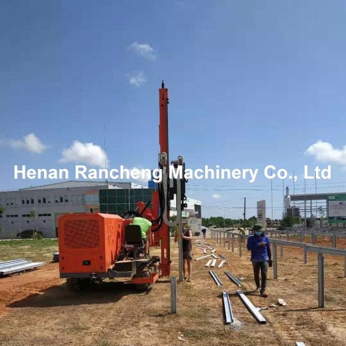 Citação do equipamento de perfuração hidráulica RC260Y Modelo tanto de perfuração rotativa quanto de encaixe de ramming para tubo de ramming de max 6m