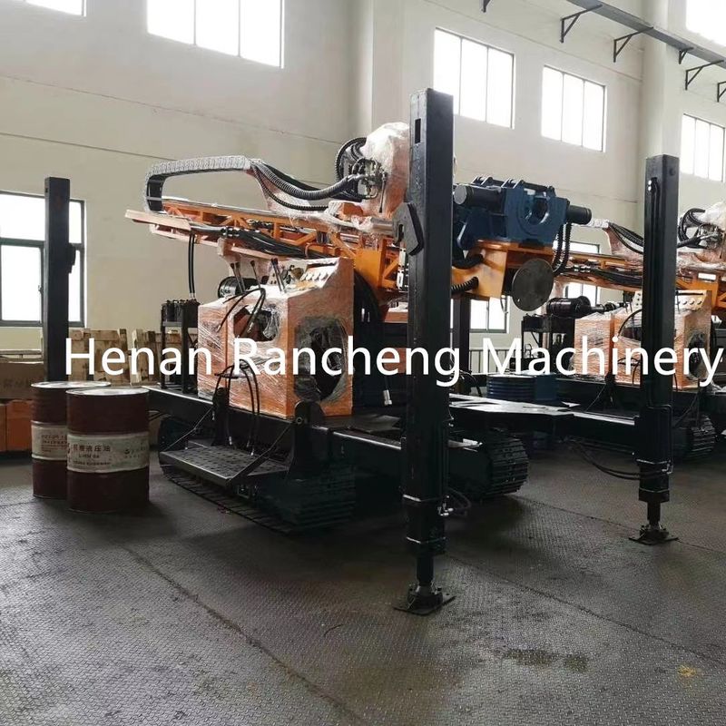 RCJ150RC Máquina de perfuração de engenheiro hidráulico 150m Profundidade de perfuração Tipo de rastreador Máquina de perfuração hidráulica RC