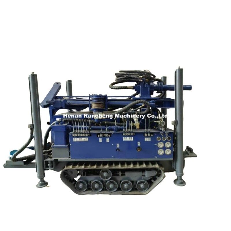 Profundidade 180m Máquina de perfuração de mini crawler com motor diesel de 77,3 kW