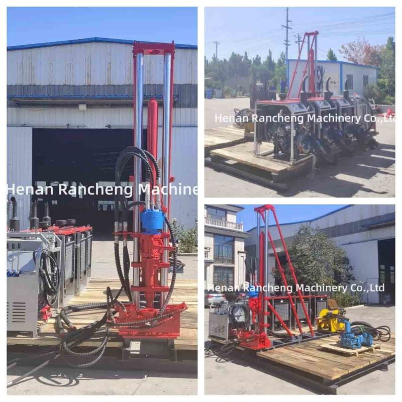 Máquina de perfuração de exploração de minas de carvão RCK400P Full Hydraulic Portable Small Deep Water Bore Core Drilling Rig