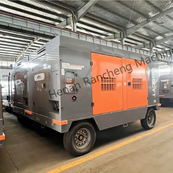 310SCYT 1178 Cfm Compressor de ar de parafuso portátil de 4 rodas para poço de água