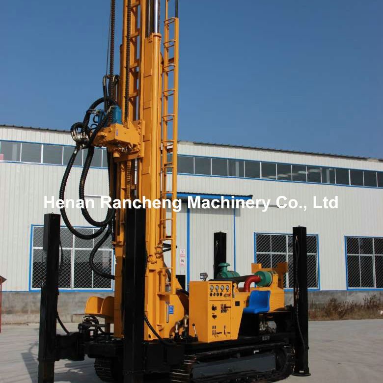 Máquina de mineração de poços de rocha de 800 m de tamanho geotécnico hidráulico