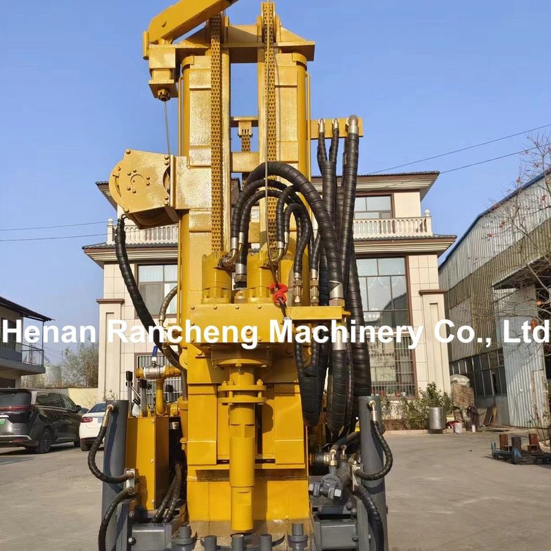 150 m de profundidade Compacto portátil Crawler Rig de perfuração para projetos de poços de água