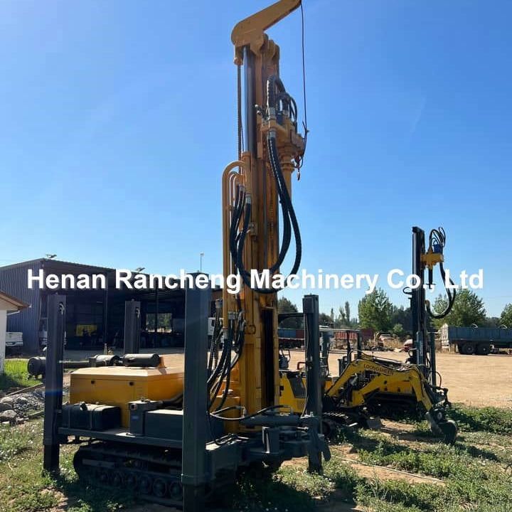 200m Crawler Motor Diesel Máquina de perfuração de poços de água