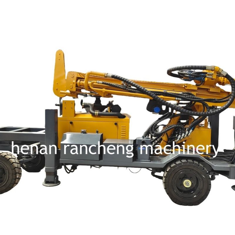 Máquina de perfuração de buracos de tipo de roda RCF220W fácil de mover para reforço