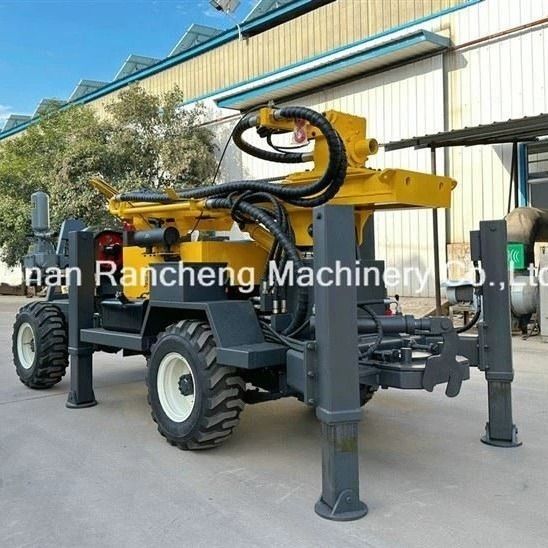 Máquina de perfuração de buracos de tipo de roda RCF220W fácil de mover para reforço