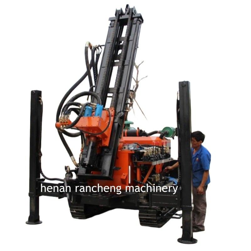 180m Deep Rock RCF180C Crawler Moving Multifuncional de água bem de perfuração Rig em estoque