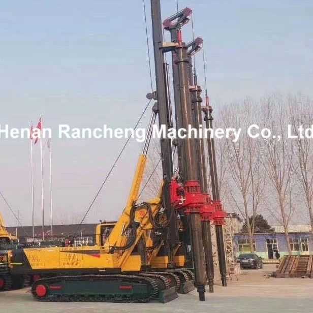 20m Rotary Drilling Rig Operação inteligente e ponto de exibição e painel de controle táctil