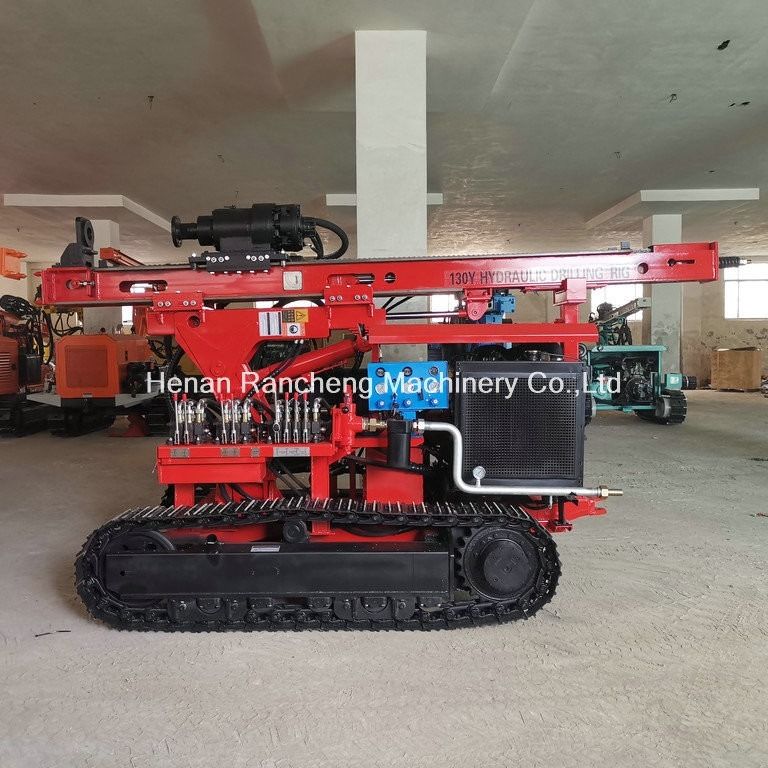 O RC130Y Solar Pile Driver é uma máquina de perfuração de poços e o diâmetro do furo é de 400 mm