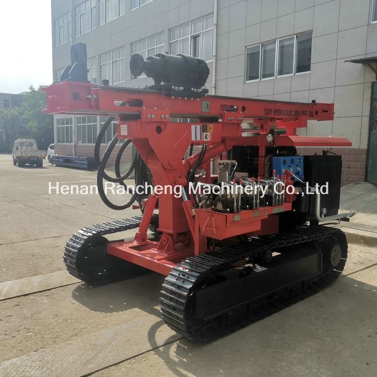 O RC130Y Solar Pile Driver é uma máquina de perfuração de poços e o diâmetro do furo é de 400 mm
