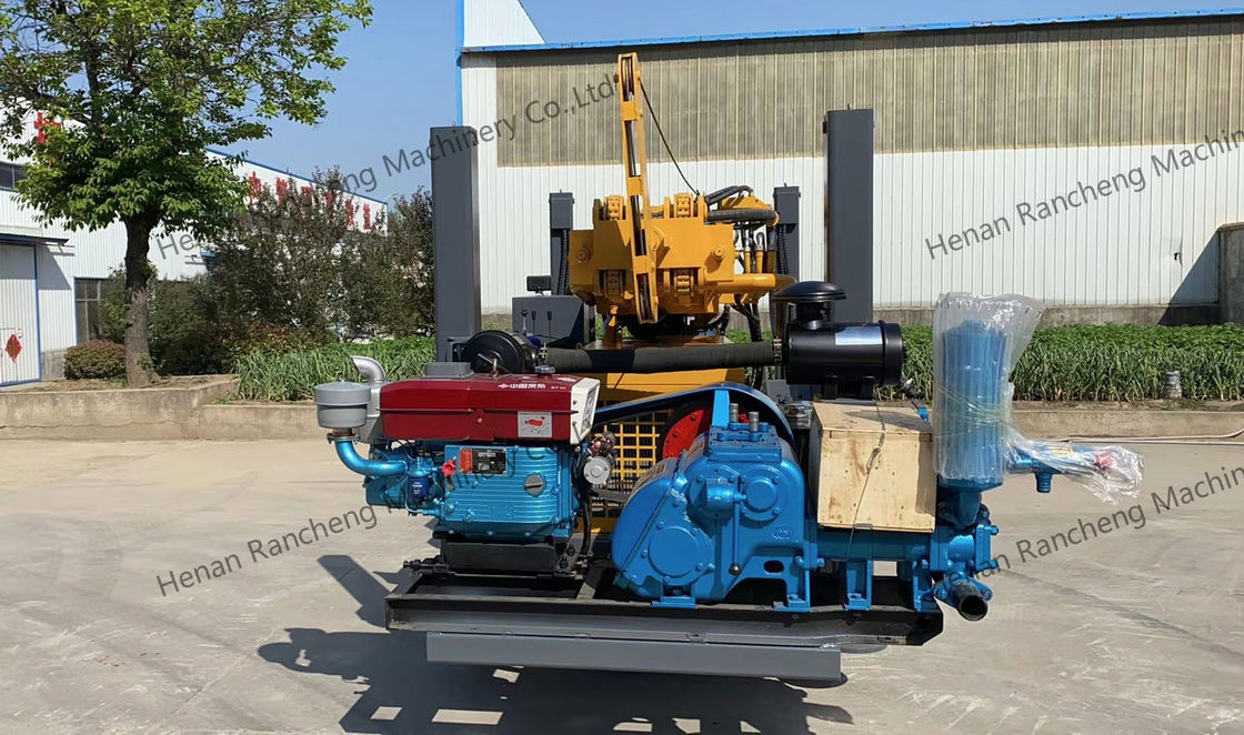 Perfuratriz de poço de água de 280m com torque máximo de 7000-9000Nm - Potência hidráulica a diesel