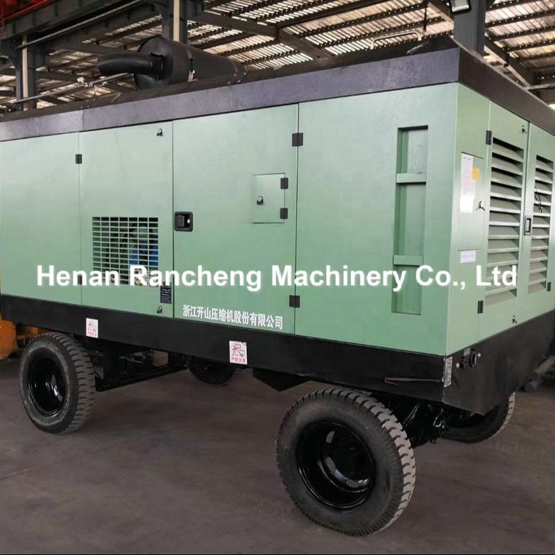 1107CFM 25bBar Compressores de parafusos para motores a diesel Compressores de ar portáteis para pressão de 2,5-1,8 Mpa