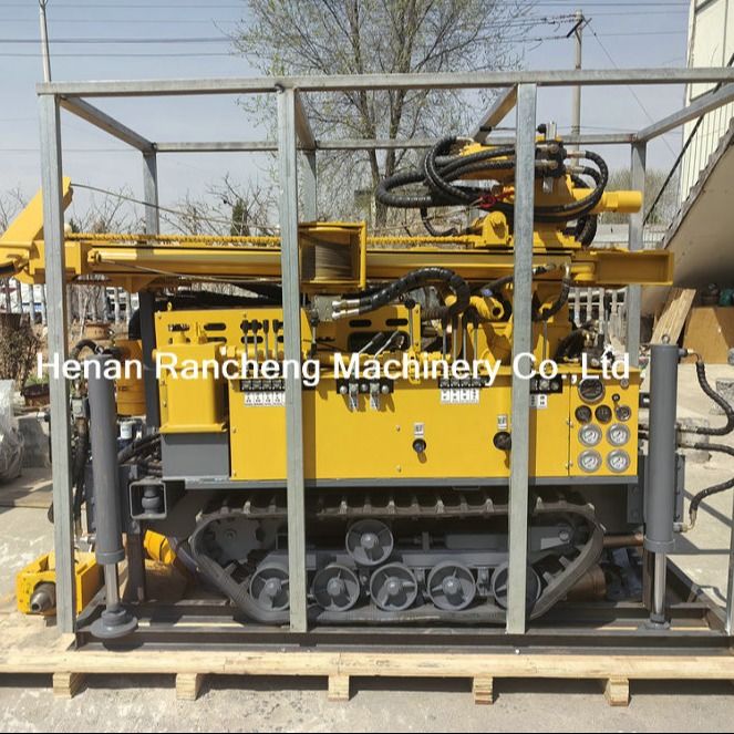 Máquina de perfuração equipada com um poderoso motor diesel Yuchai de 77,3 kW 45-65r/min Velocidade de rotação