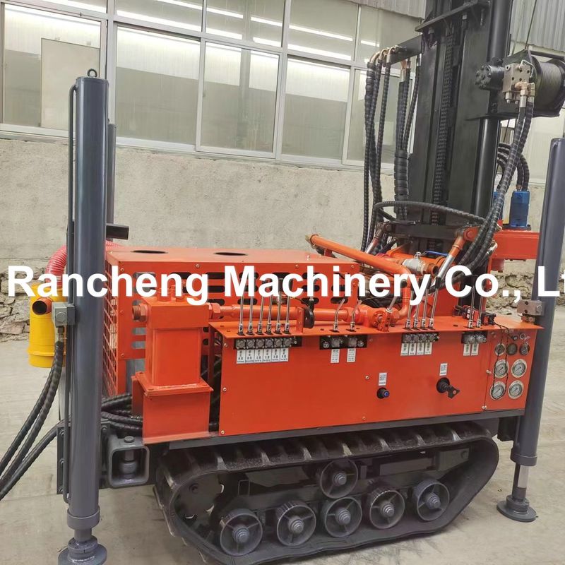 Máquina de perfuração equipada com um poderoso motor diesel Yuchai de 77,3 kW 45-65r/min Velocidade de rotação