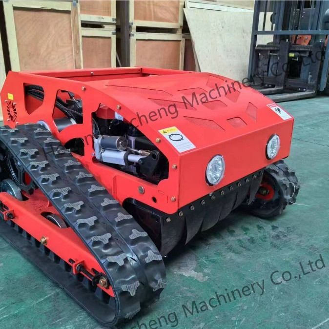 Máquina de cortar relva híbrida de controlo remoto de quatro rodas 20 mm-180 mm