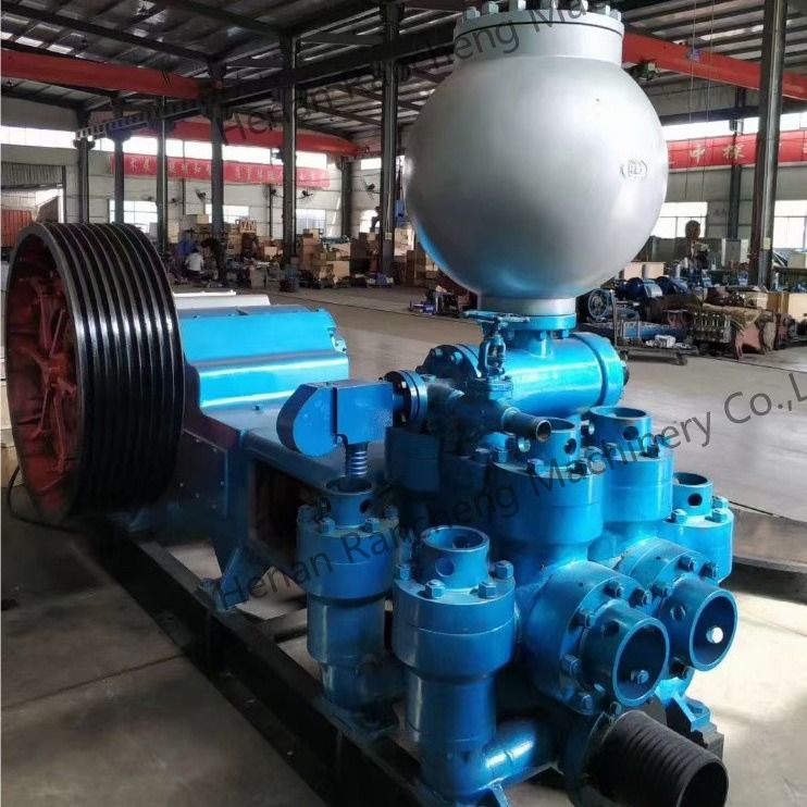 185KW Potência 7MPa Pressão máxima Bomba de lama de perfuração para projetos de poços de água profunda de 1000m 7200kg