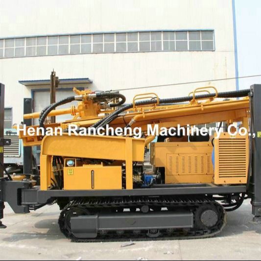 RCF700C Máquina de perfuração multifuncional de 700 metros montada em cravador Máquina móvel de perfuração de poços de água