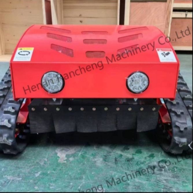 Máquina de cortar relva híbrida de controlo remoto de quatro rodas 20 mm-180 mm