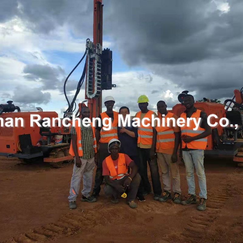 Citação do equipamento de perfuração hidráulica RC260Y Modelo tanto de perfuração rotativa quanto de encaixe de ramming para tubo de ramming de max 6m