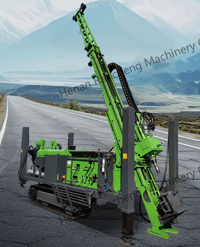 Sonda de Perfuração de Núcleo Hidráulica RCJ1600C Profundidade de Perfuração 1400-1800m Com Motor Cu-mmins 154KW