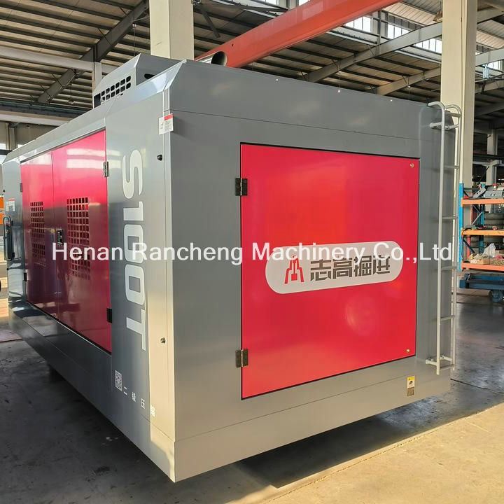 Capacidade de ar 31m3/min S100T Compressor de ar Pressão de trabalho 25bar Com motor Xichai de 309KW