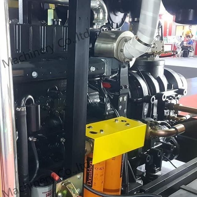 Capacidade 1107CFM Pressão 25bar Compressores a parafuso de motores diesel Compressores de ar portáteis