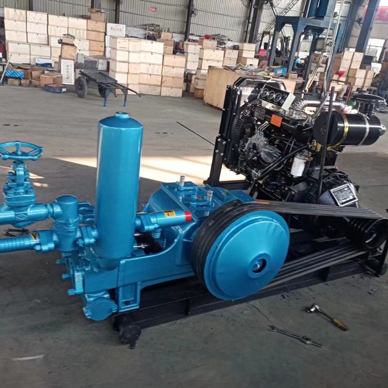 Bomba de lama de tipo motor diesel Max 600L/Min Bomba de pistão tricilíndrica horizontal duplo papel Penthouse Detroit