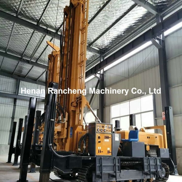 Desenvolver recursos hídricos conduzir amostragem do núcleo máquina de perfuração 154KW Cu-mmins