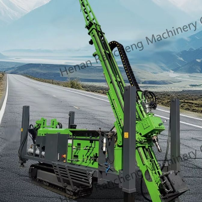 Plataforma de Perfuração Rotativa Hidráulica Completa de 1800m com Motor Cummins de 154KW